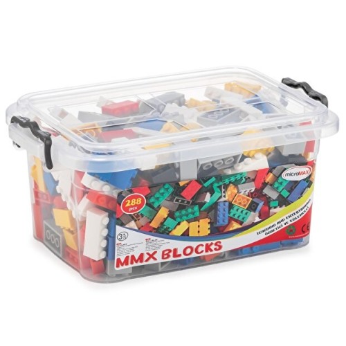 Micromax 288 Parça Blok Seti Saklama Kabında Yapı Oyuncakları